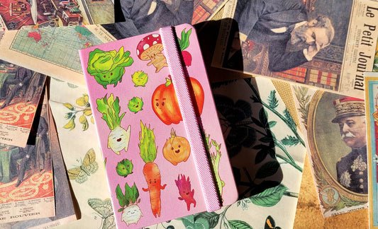 Happy Veggie A6 Notebook