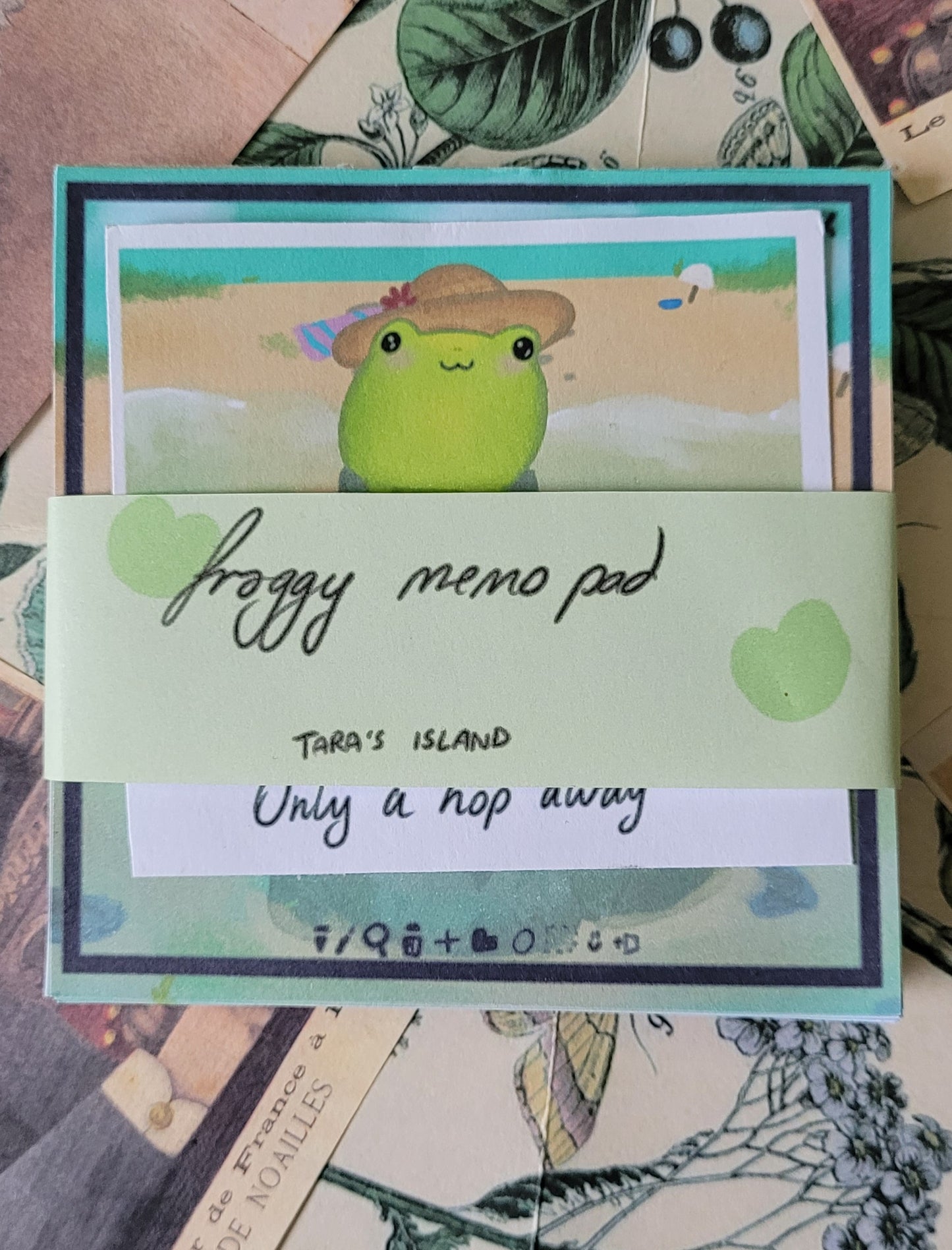 Froggy Memo Pad