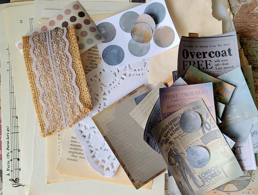 Vintage Themed Journal Kit