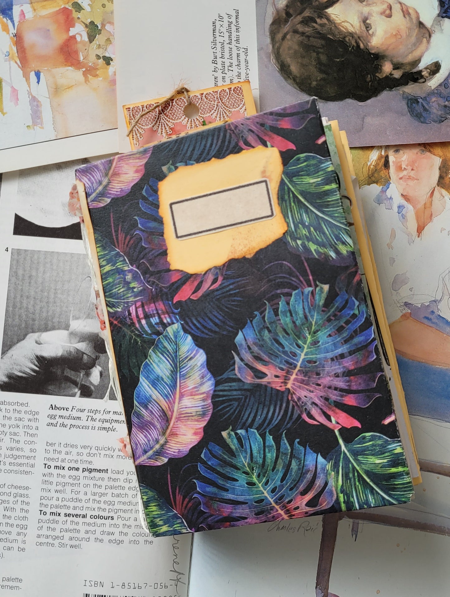 Handmade Jumbo Ephemera Journals