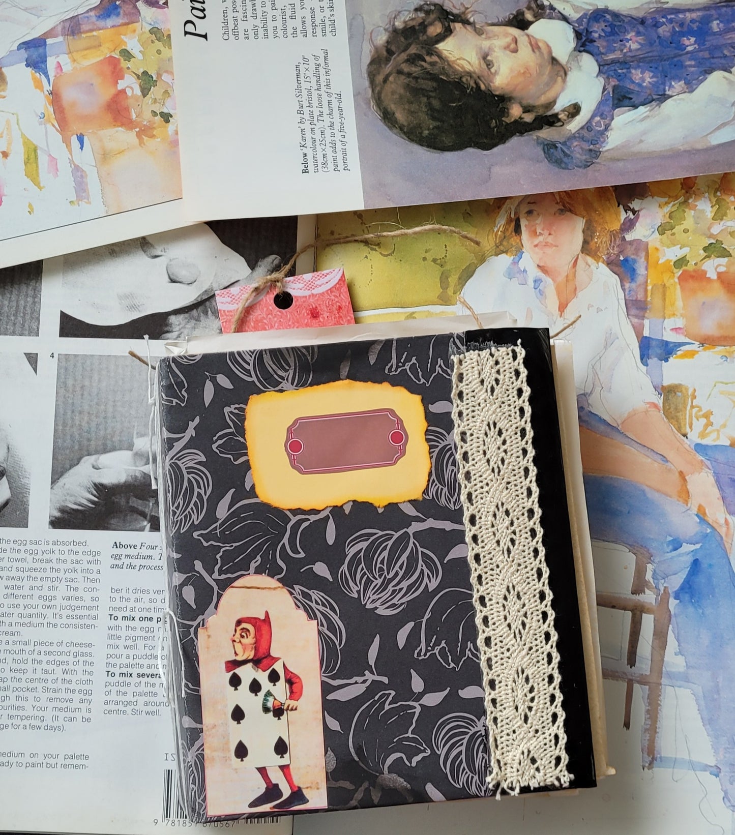 Handmade Jumbo Ephemera Journals