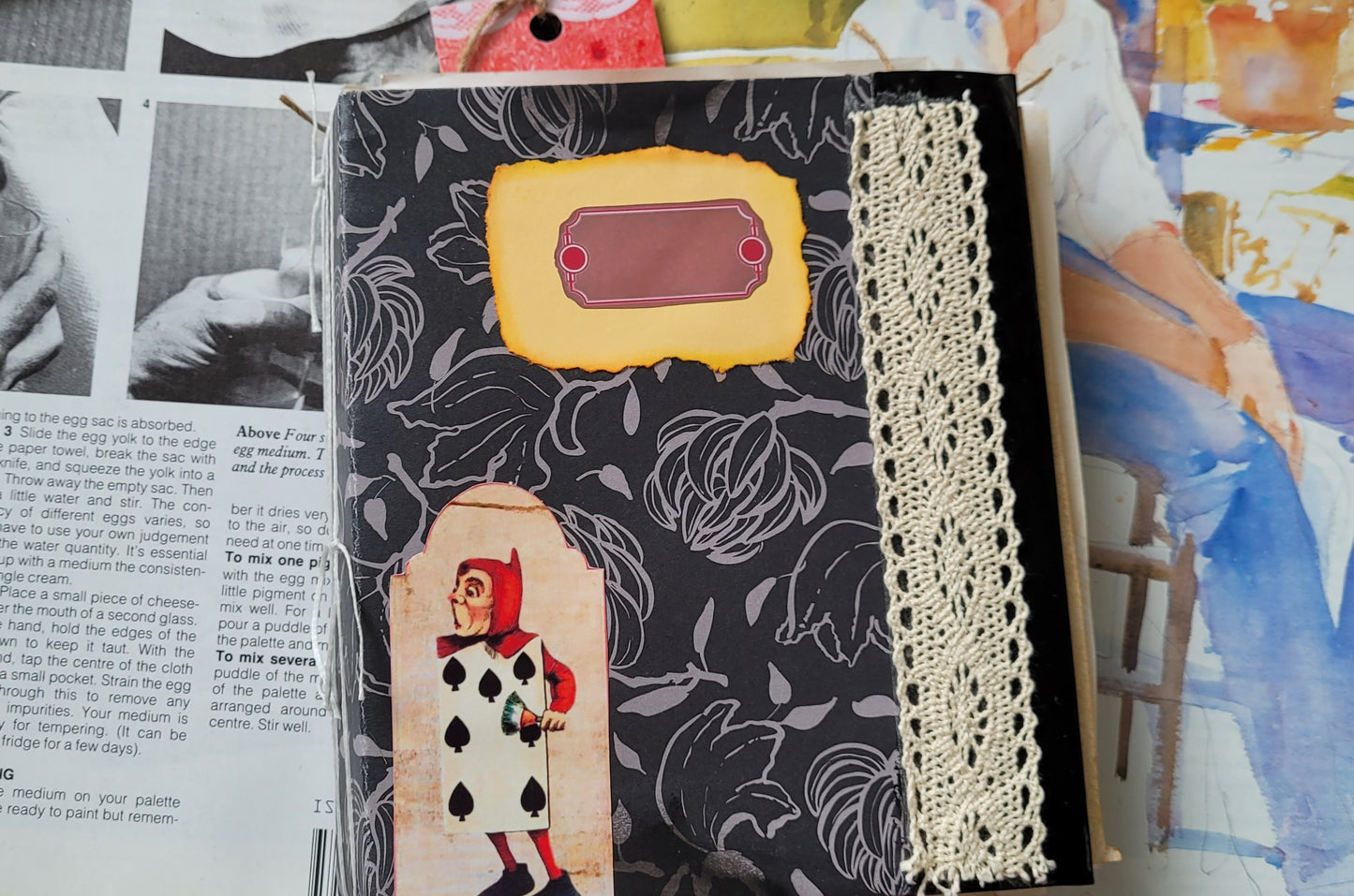 Handmade Jumbo Ephemera Journals