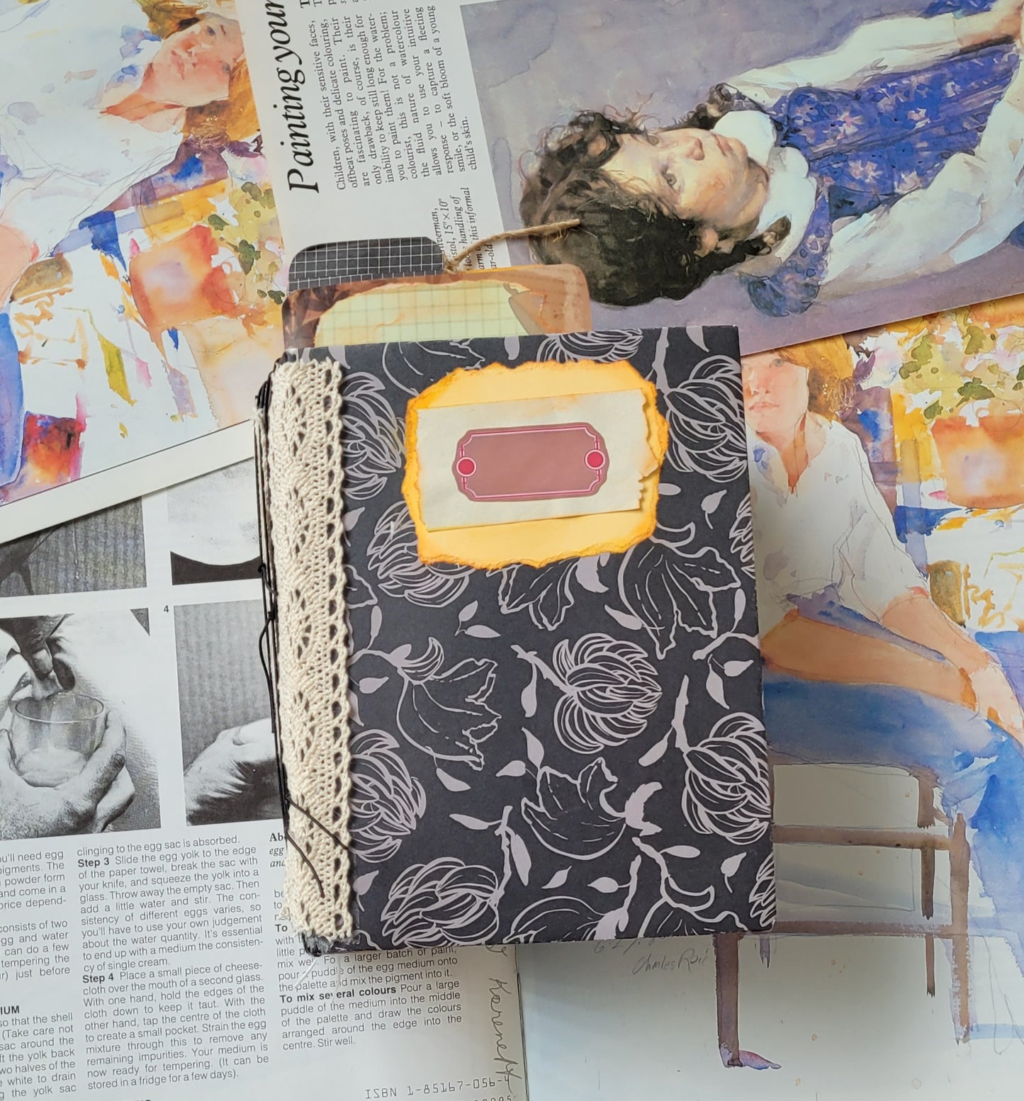 Handmade Jumbo Ephemera Journals